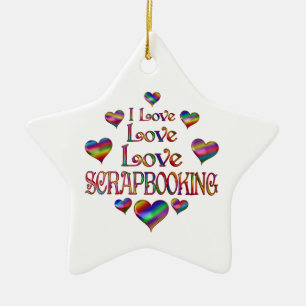 Liebe Keramik Ornament
