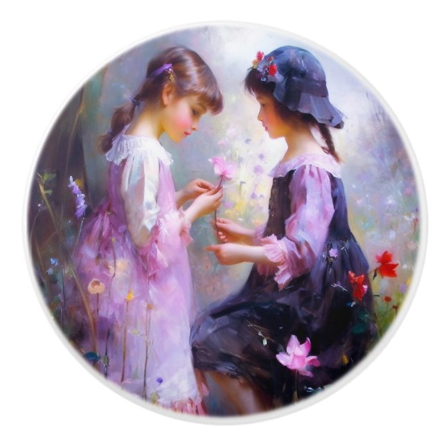 Liebe Keramikknauf (Vorderseite)