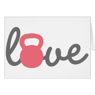 Liebe Kettlebell Rosa