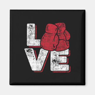 Liebe - Kickboxer Kickboxing Fitness Workout Marti Magnet