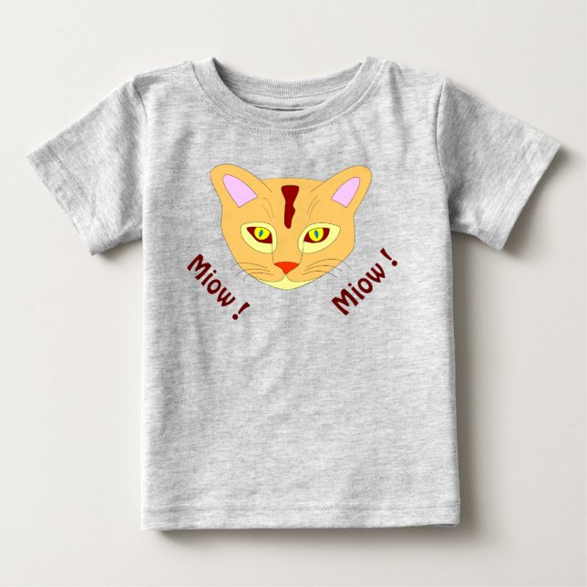 Liebe Kid Child Cat Design T - Shirt (Vorderseite)