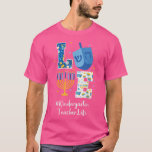 Liebe Kindergarten Lehrer Hanukkah Jüdische Chanuk T-Shirt<br><div class="desc">Liebe Kindergarten Lehrer Hanukkah Jüdische Chanukah Squad</div>