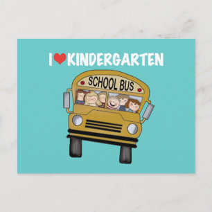 Liebe Kindergarten Postkarte