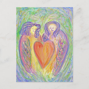 Liebe Kindness Guardian Angelo Delea Postkarte
