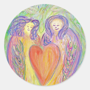 Liebe Kindness Guardian Angels Art Sticker Decals