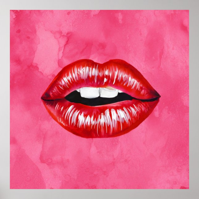 Liebe Kiss Poster (Vorne)