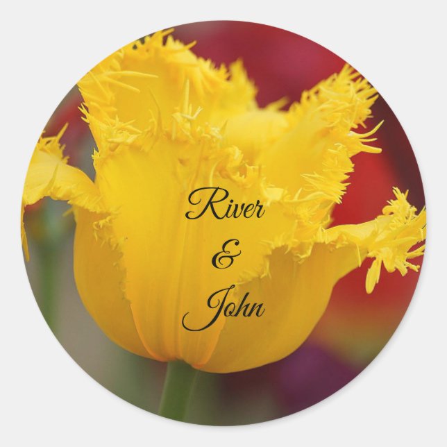 Liebe Klassischer Rundaufkleber Runder Aufkleber (Vorderseite)