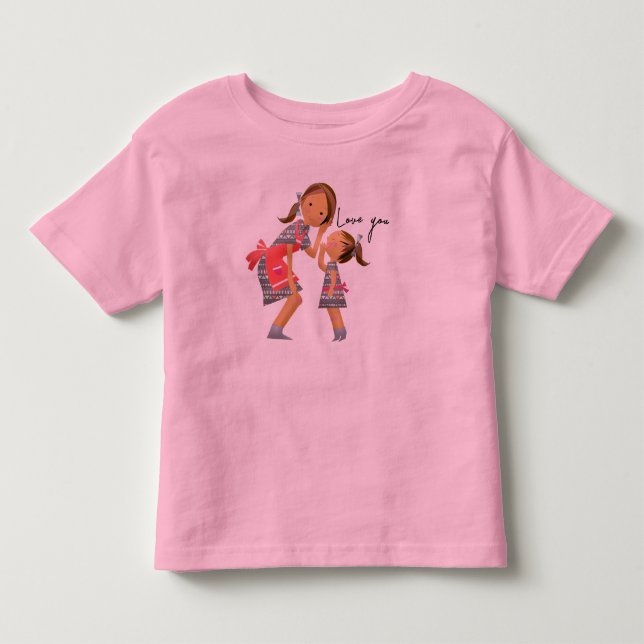Liebe Kleinkind T - Shirt (Vorderseite)
