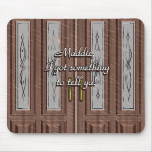 Liebe klopft an der Vordertür-Tastatur Mousepad