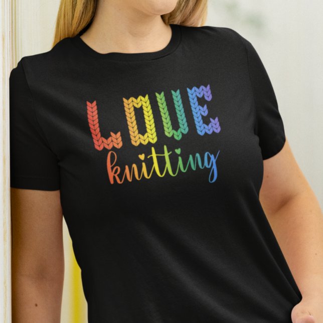 Liebe Knittern Farblich Niedlich T-Shirt (Von Creator hochgeladen)