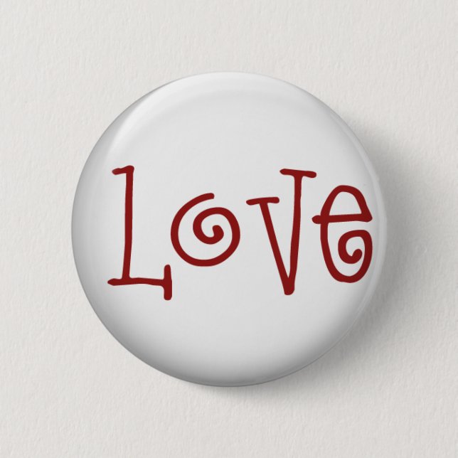 Liebe-Knopf Button (Vorderseite)