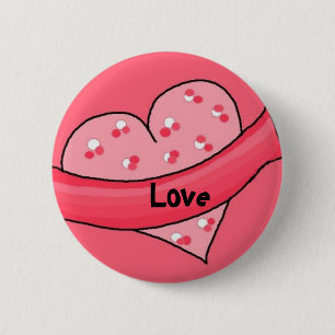 Liebe - Knopf Button