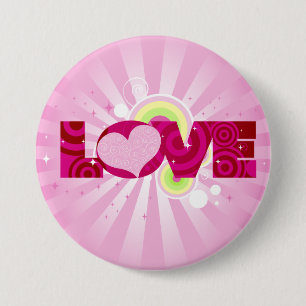 Liebe-Knopf Button
