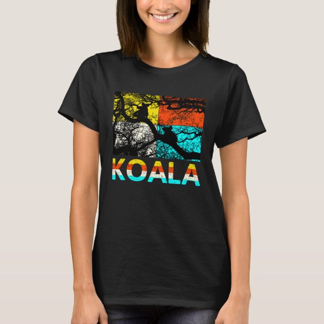 Liebe Koala Bears Niedlich Koala Bear T-Shirt (Vorderseite)