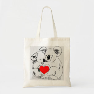 Liebe Koala Bears Tragetasche