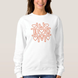 Liebe & Komfort Valentinstag Sweatshirt