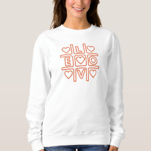 Liebe & Komfort Valentinstag Sweatshirt