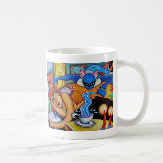 Liebe kommt a-troublin tasse (Rechts)
