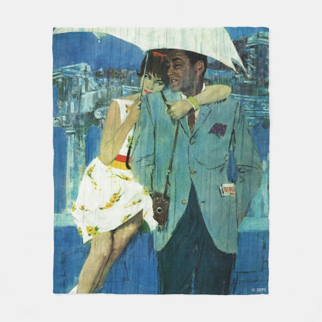 Liebe kommt an Miss Lucas Fleecedecke (Vorderseite)