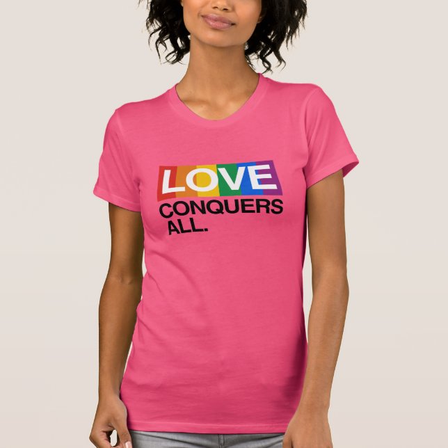 LIEBE KONQUENT ALL -.png T-Shirt (Vorderseite)