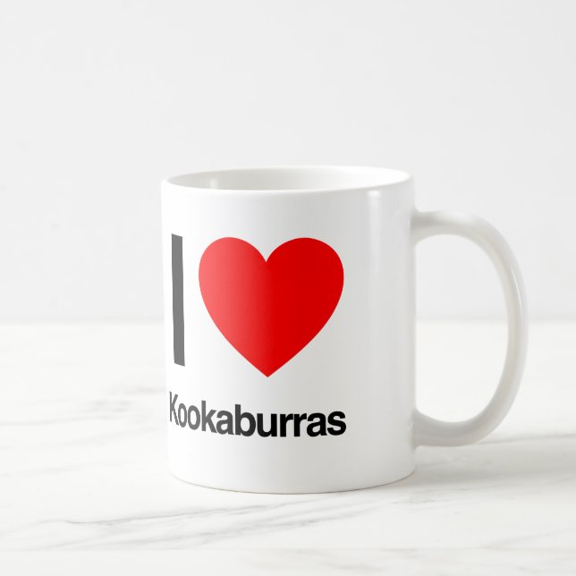Liebe kookaburras tasse (Rechts)