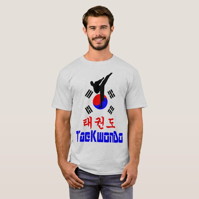 ☯ Liebe Koreanisch T-Shirt (Vorne ganz)