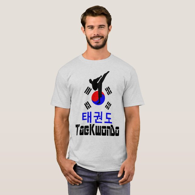 ☯ Liebe Koreanisch T-Shirt (Vorne ganz)