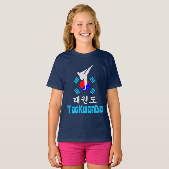 ☯ Liebe Koreanisch T-Shirt (Vorne ganz)