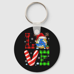 Liebe Kostüm Volleyball Xmas Weihnachtsfeier Schlüsselanhänger