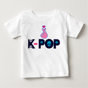 Liebe KPop Sporty, stilvoll und atemberaubend Baby T-shirt