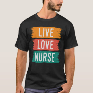 Liebe Krankenpflege Schweregrad Angestellte im Ges T-Shirt
