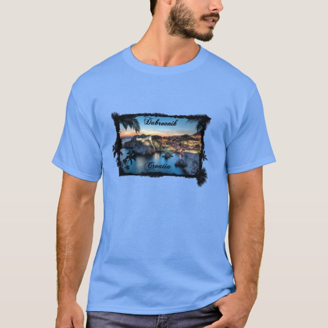 Liebe Kroatien - Dubrovnik T-Shirt (Vorderseite)
