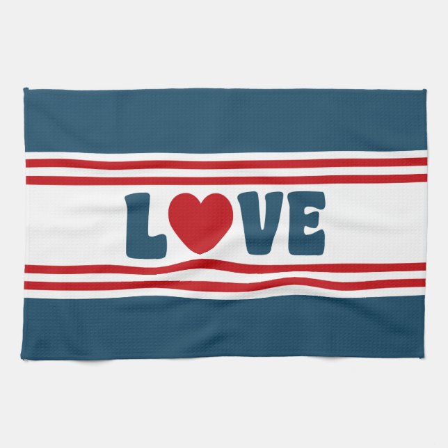 Liebe Küchentuch (Horizontal)