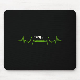 Liebe Kuh Ventil EKG Herzschlag Herz Patient Muh Mousepad