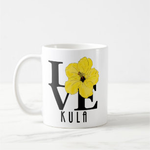 LIEBE Kula Gelber Hibiskus 11oz Kaffeetasse