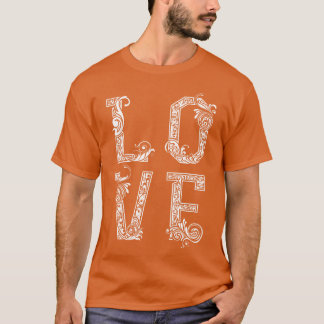 Liebe Kunst Retro T-Shirt