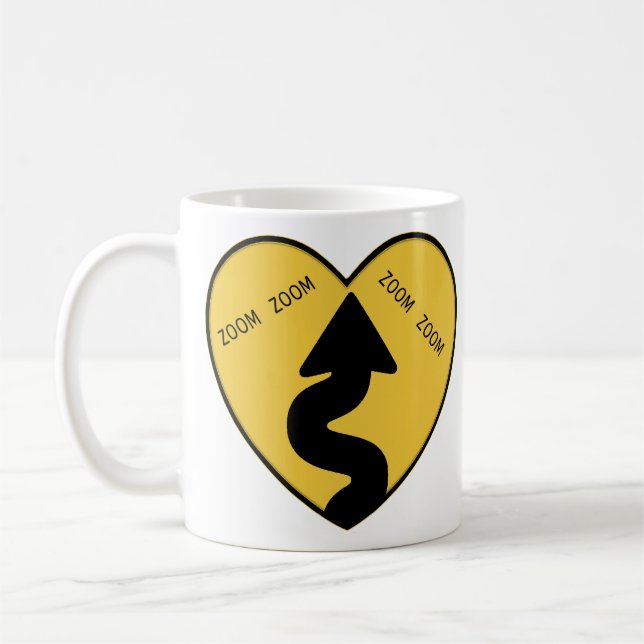 Liebe Kurve-Tasse Kaffeetasse (Links)