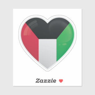 Liebe Kuwait Aufkleber