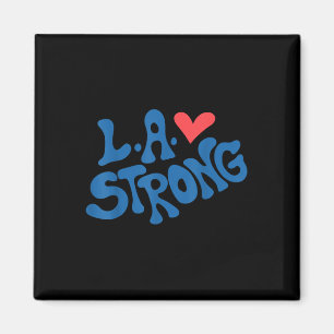 Liebe La Heart Los Angeles Starke Unterstützung Magnet