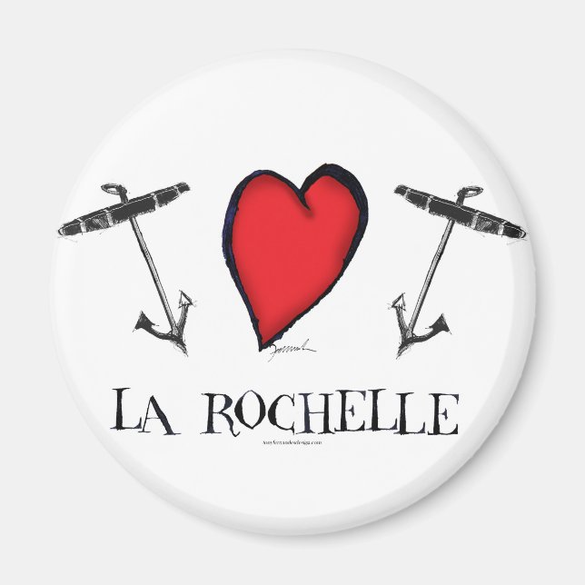 Liebe la rochelle magnet (Vorne)