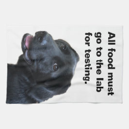 Liebe Labrador-Retriever-I mein Labrador Geschirrtuch