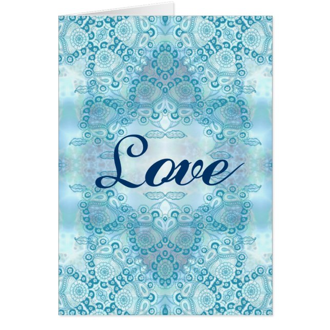 Liebe Lacey Card (Vorne)