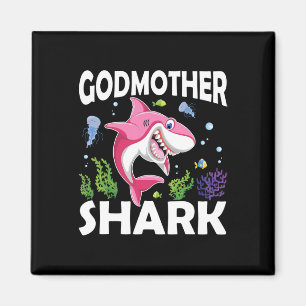 Liebe lächelt netter Fisch Godmatshai im Meer Magnet