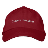 Liebe & Lachen Benutzerdefinierter Text mit stylis