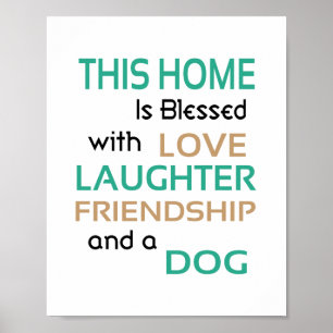 Liebe Lachen (Standard-Bilderrahengröße) Poster