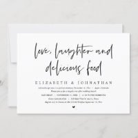 Liebe, Lachen und köstliche Speisen Brunch