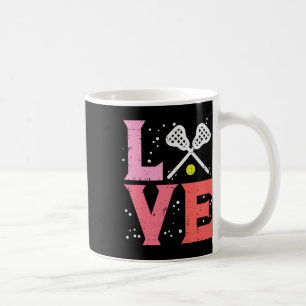 Liebe Lacrosse Cool Lax Player Goalie Coach Men Wo Kaffeetasse