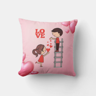 Liebe Ladder - Romantik Kissen