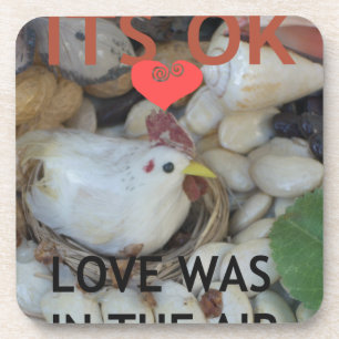 Liebe lag in der Luft Untersetzer