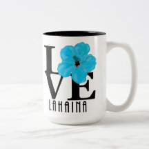 LIEBE Lahaina Blue Hibiskus 15oz